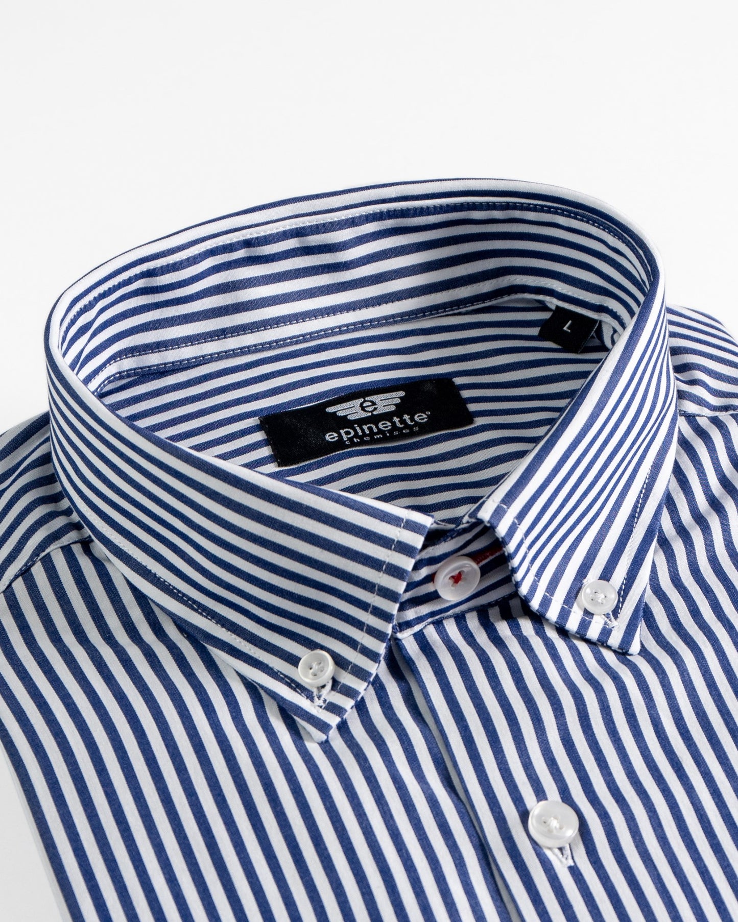 Shirt Striped Navy Blue