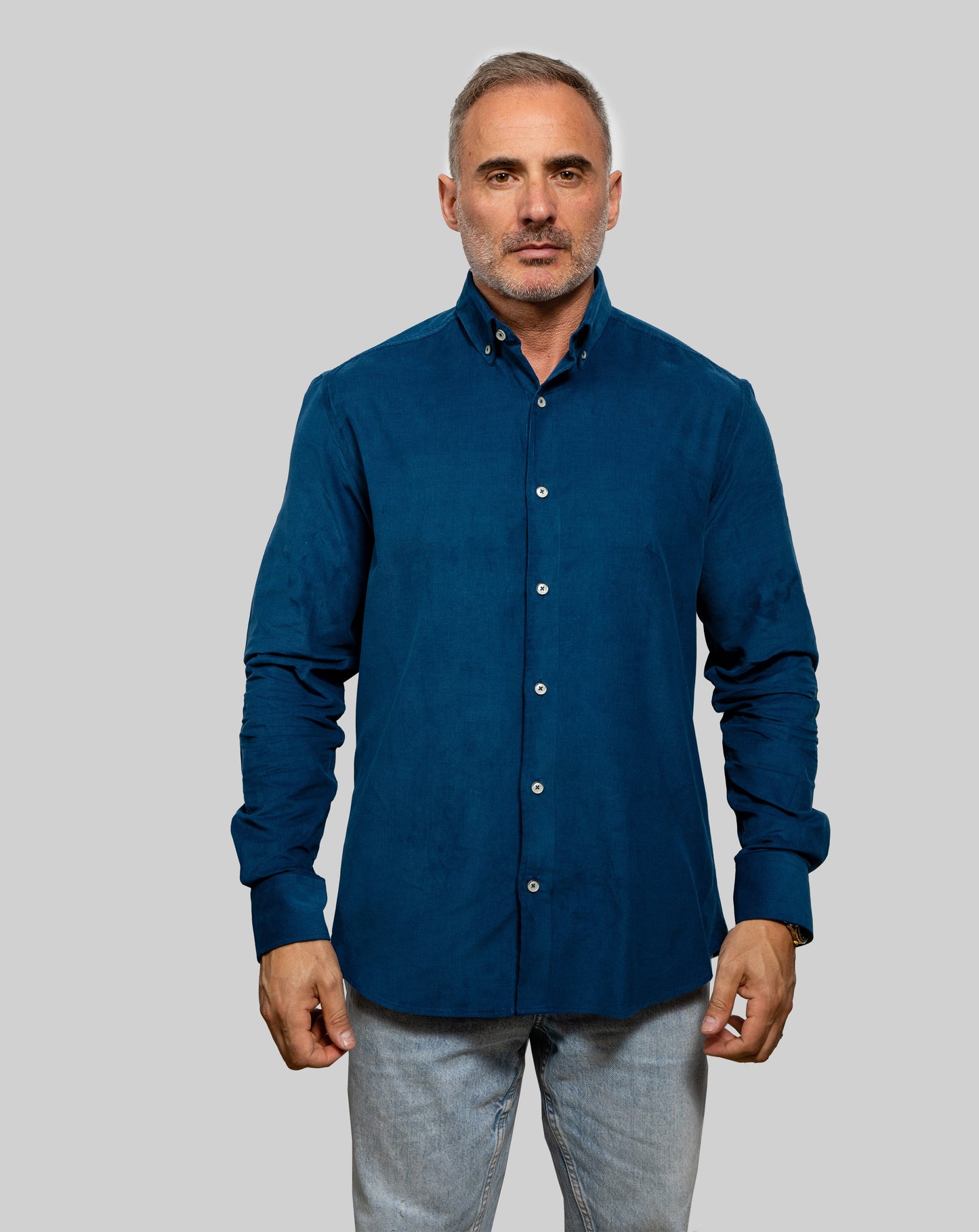 Shirt Corduroy Blue