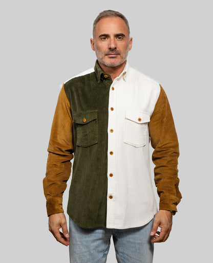 Overshirt Corduroy Multicolored