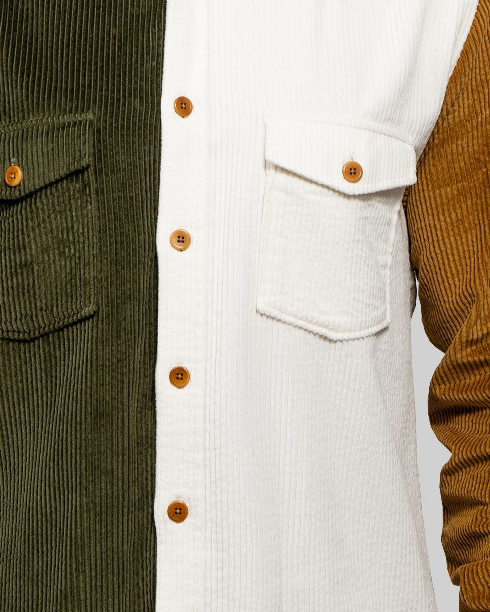 Overshirt Corduroy Multicolored