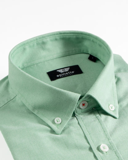 Shirt Oxford Green